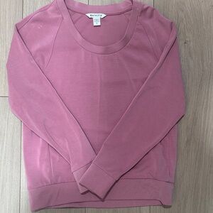 Athleta Pink/ Mauve Long Sleeve Sweater size Small